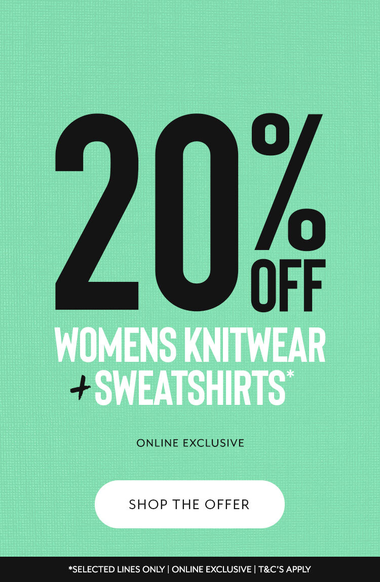 Knits & Sweats Offer
